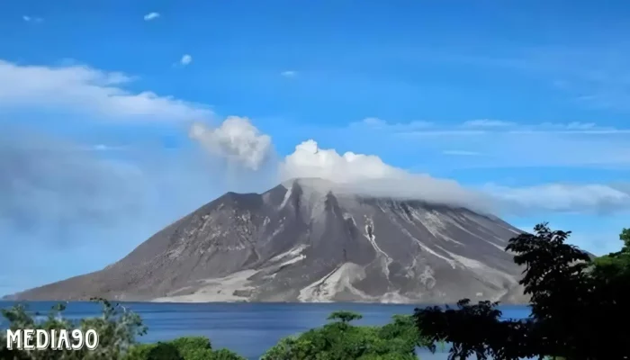 Potensi Bahaya Erupsi Awan Panas di Gunung Ruang