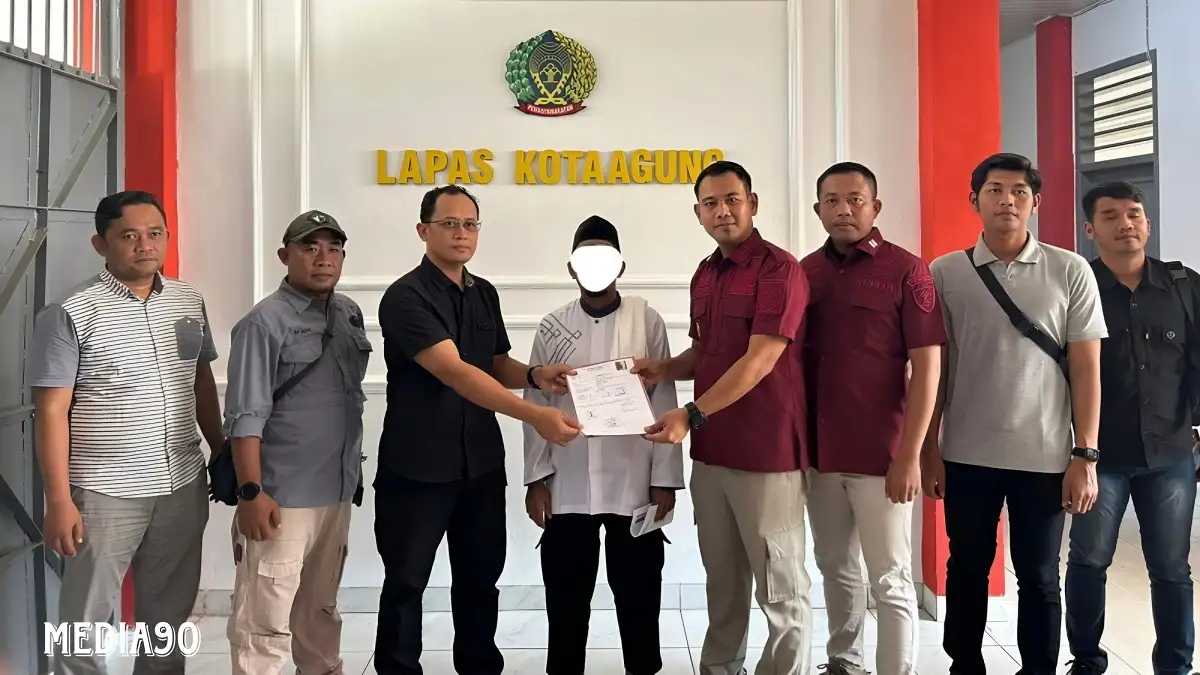 Habis Masa Tahanan, Satu Napi Terorisme di Lapas Kota Agung Hirup Udara Bebas
