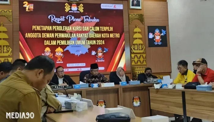 KPU Umumkan 25 Nama Anggota DPRD Metro Terpilih pada Pemilu 2024, Segera Diwajibkan Laporkan LHKPN