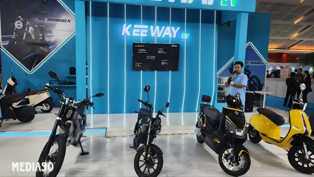 Keeway EV Luncurkan 4 Motor Listrik Di PEVS 2024, Intip Spesifikasinya
