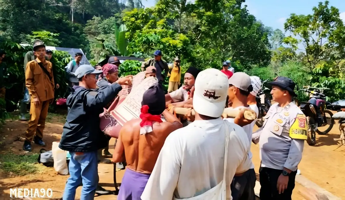 Korban Tanah Longsor di Umbul Talang Ribut Air Naningan Tanggamus Ditemukan, Total Tiga Meninggal
