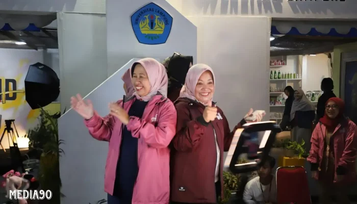 Rektor Unila Kenalkan Tagline ‘Be Strong’ di Stan Pekan Raya Lampung 2024