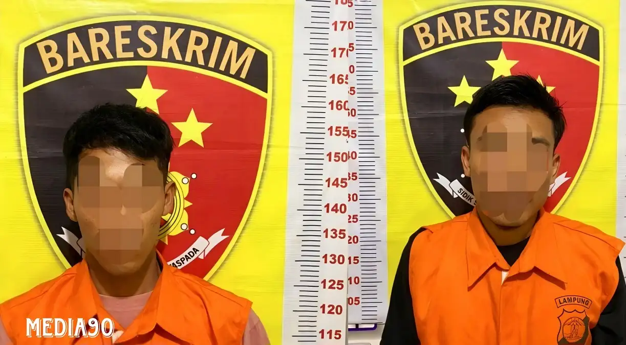 Lama Mangkrak, Dua Pria ini Curi Besi Tangga Kantor Gubernur Lampung Kota Baru Jati Agung Senilai Rp100 Juta