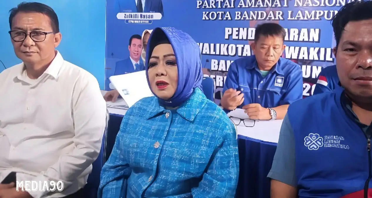 Maju Wali Kota Bandar Lampung, Reihana Klaim Sudah Minta Restu Tiga Gubernur Lampung
