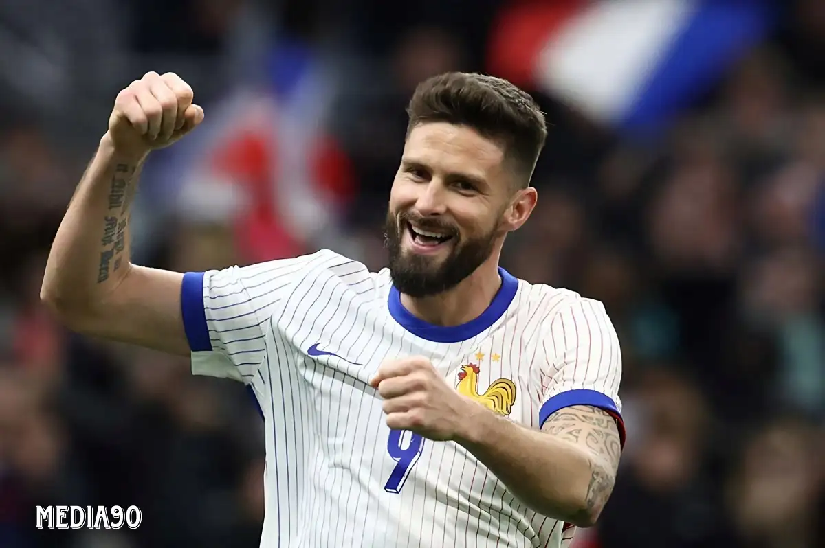 Olivier Giroud Undur Diri dari Timnas Prancis Usai Euro 2024