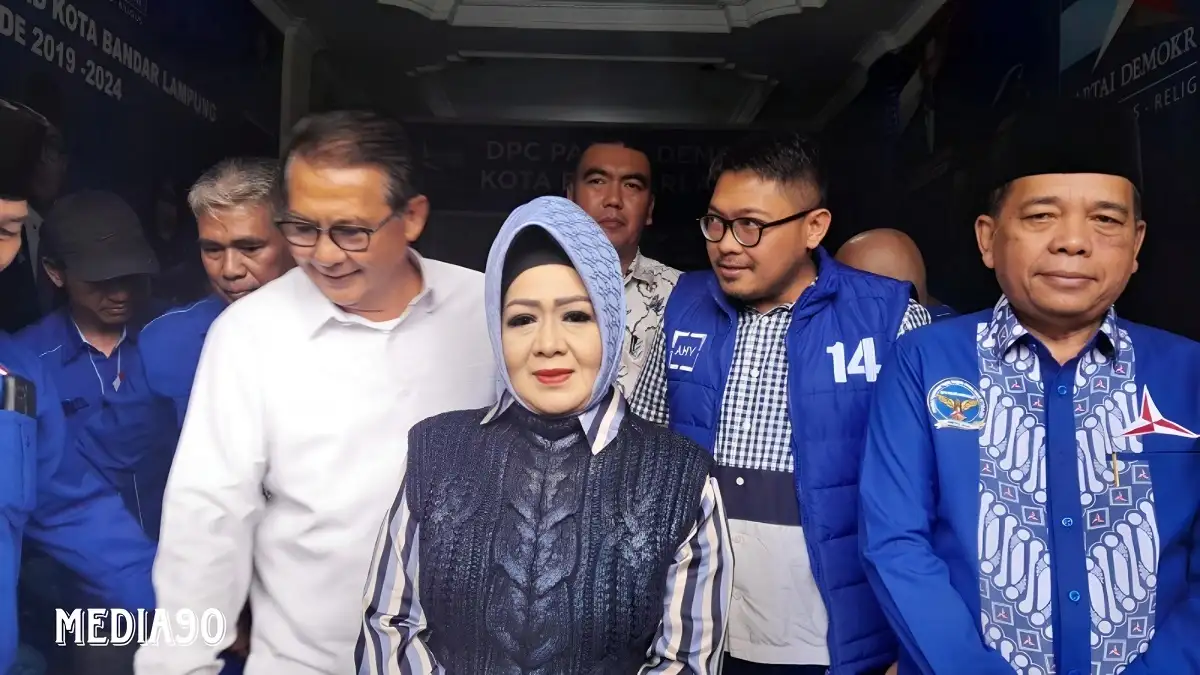 Optimis Lawan Petahana di Pilkada Bandar Lampung 2024, Calon Wali Kota Reihana Beberkan Sosok Wakil ke Demokrat
