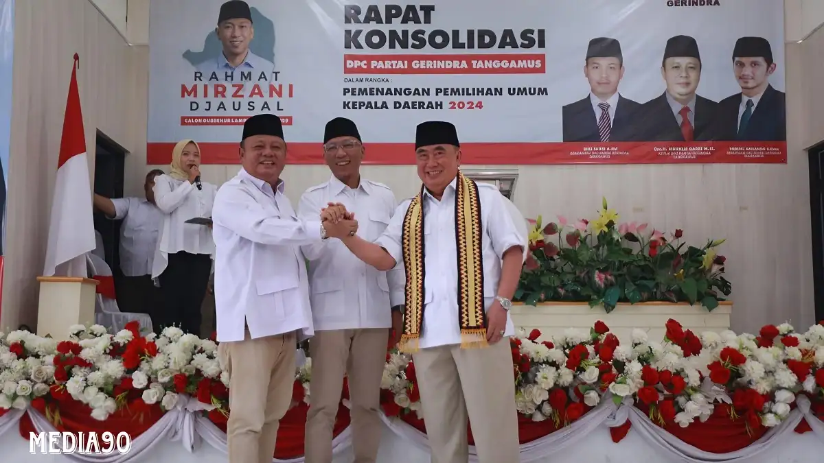Partai Gerindra Deklarasikan Dukung M. Soleh Asnawi Jadi Calon Bupati Tanggamus
