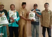 Tangan Baik Pemerintah Kampung Bumi: 47 Keluarga Terbantu dengan Bantuan Pangan dari Program Abadi
