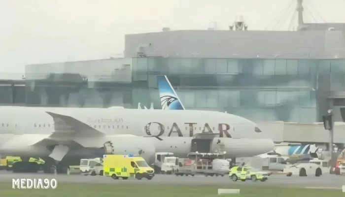 Pesawat Qatar Airways Berguncang, 12 Penumpang Cedera dalam Kejadian Terguncang