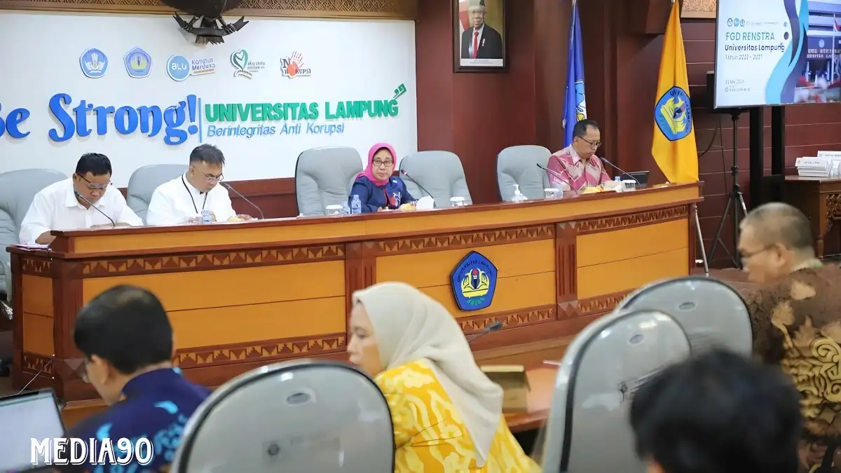 Pimpin FGD Renstra 2023-2027, Rektor Minta Unila Fokus Kembangkan Program S2 dan S3