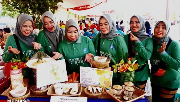 Kreativitas Posyandu Melati 3 Kartaraharja: Juara 3 Lomba Kreasi Menu MPASI, Berpadu Menu Sehat di Tulang Bawang Barat