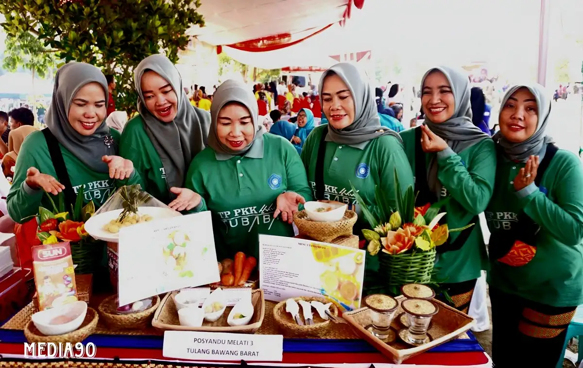 Posyandu Melati 3 Kartaraharja Tulang Bawang Barat Raih Juara 3 Lomba Kreasi Menu MPASI se-Lampung
