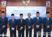 Profesor Sarono Resmikan Tiga Kepala Jurusan Terbaru di Polinela untuk Masa Jabatan 2024-2028