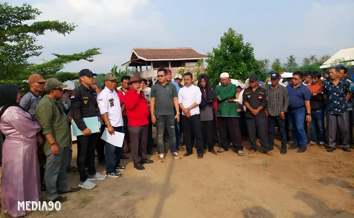 Ratusan Massa Minta Keadilan Sengketa Lahan dengan PTPN 7 di Sidosari Natar