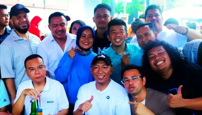 Perbincangan Santai: Raffi Ahmad dan Marshel Widianto Sertai Sarapan Bubur Ayam, Dukung Mirza untuk Gubernur Lampung
