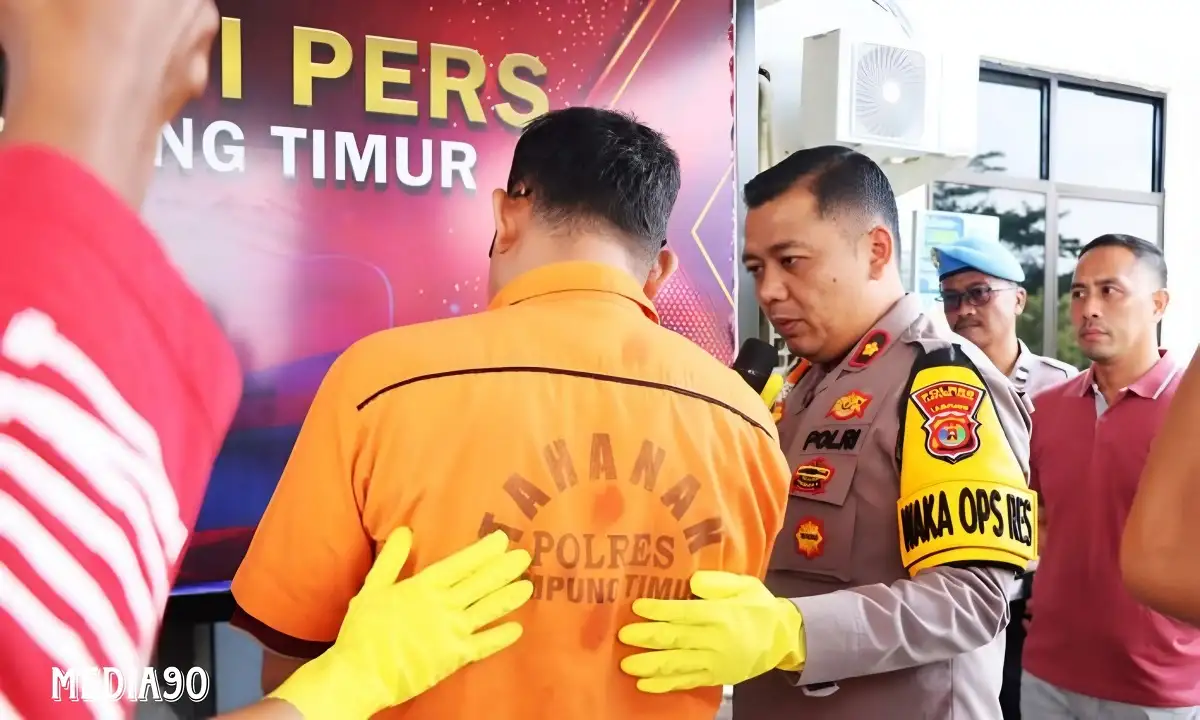 Serahkan Diri ke Polisi Usai Videonya Nyabu Viral, 'Abang Jago' dari Lampung Timur ini Lima Tahun Konsumsi Sabu