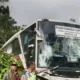 Terhalang Kabut, Bus Ranau Indah Terjun ke Jurang 50 Meter di Jalan Lintas Liwa