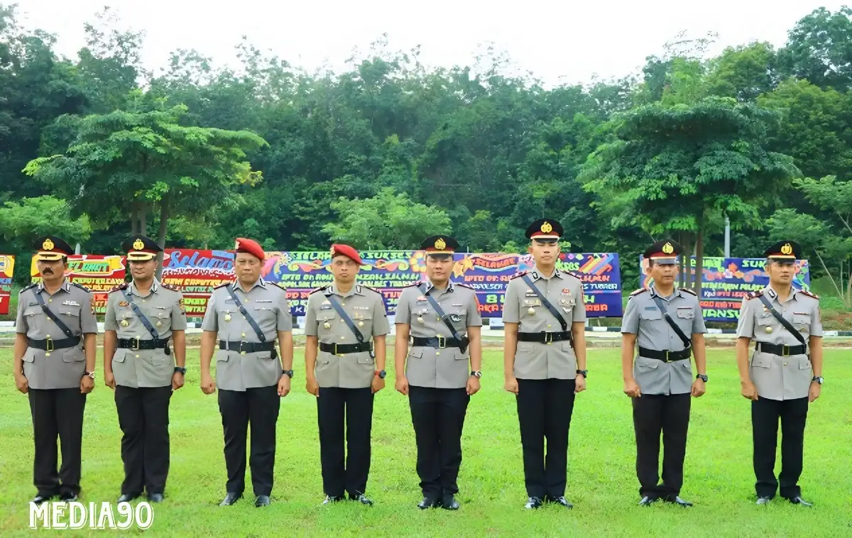 Tiga Kasat dan Satu Kapolsek di Polres Tulang Bawang Barat Berganti, ini Namanya
