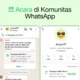 WhatsApp luncurkan fitur baru pengorganisasian dan penjadwalan acara untuk komunitas, ini fungsinya