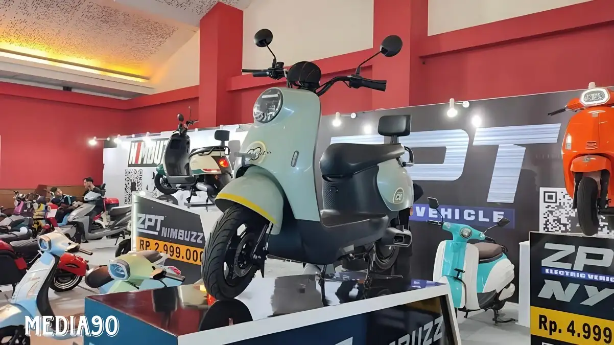 ZPT Nimbuzz, Motor Listrik Cuma Rp2,9 Juta Khusus Di PEVS 2024