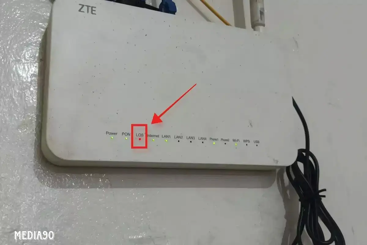 6 Cara memperbaiki munculnya lampu merah yang berkedip di router agar internet kembali lancar