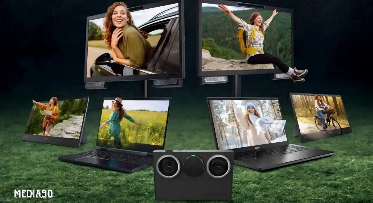 Acer luncurkan kamera saku Spatialabs Eyes 3D dengan streaming langsung dan panggilan video