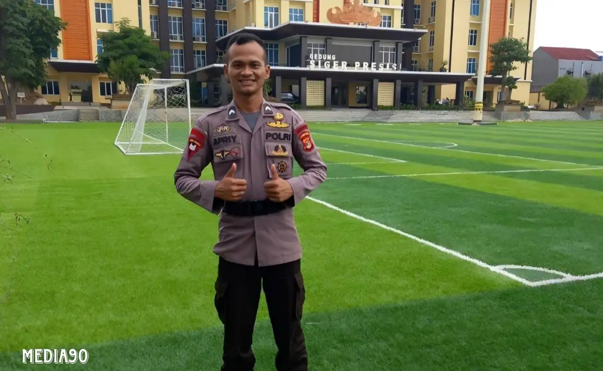Agus Apriyanto Alumni Teknik Industri Universitas Malahayati Kini Bertugas di SATBRIMOB POLDA Lampung