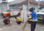 Pamobvit Polda Lampung Adakan Baksos Religi: Bersihkan Rumah Ibadah di Bandar Lampung