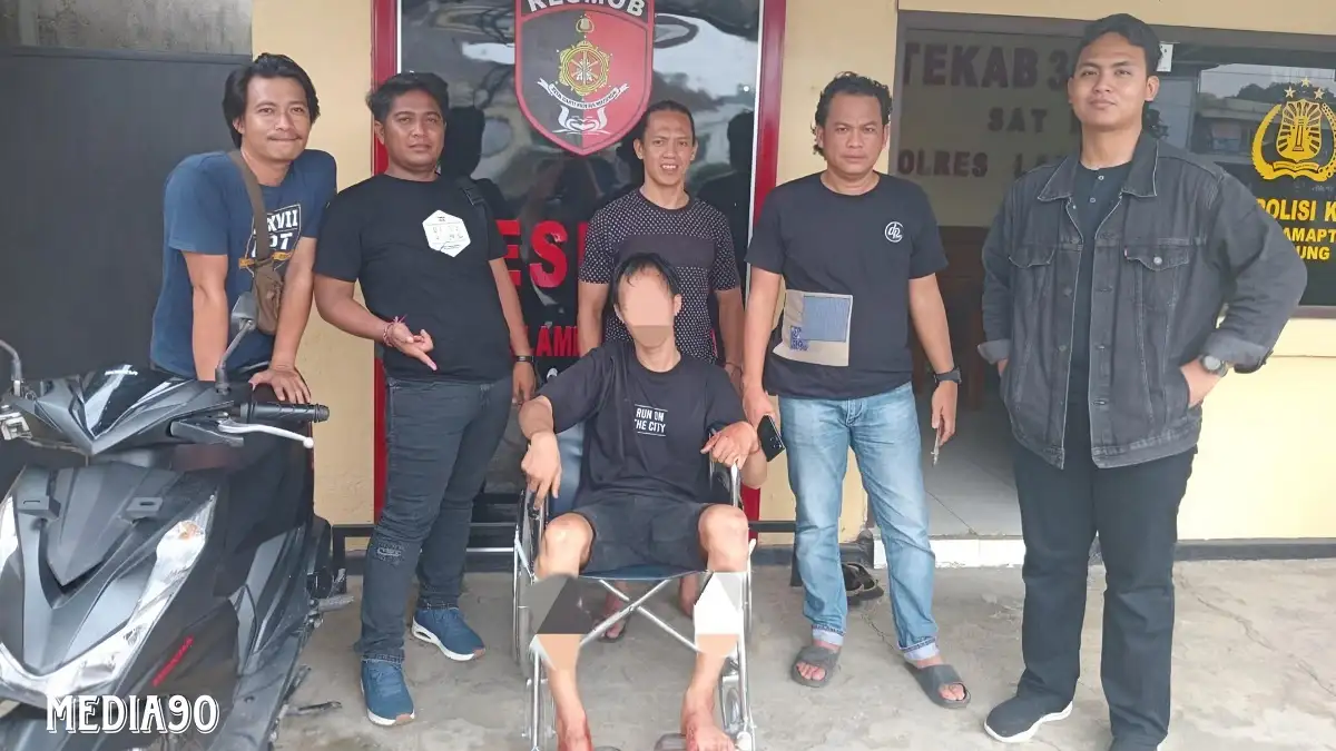 Begal Motor Pelajar Kotabumi, Polisi Tembak Kaki Pria Asal Bunga Mayang Lampung Utara