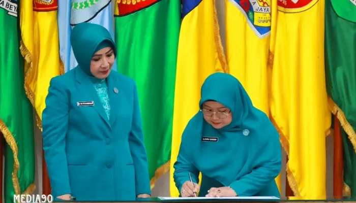 Tri Tito Karnavian Membantu Posyandu, Maidawati Retnoningsih Dilantik Sebagai Pj. Ketua TP PKK Provinsi Lampung