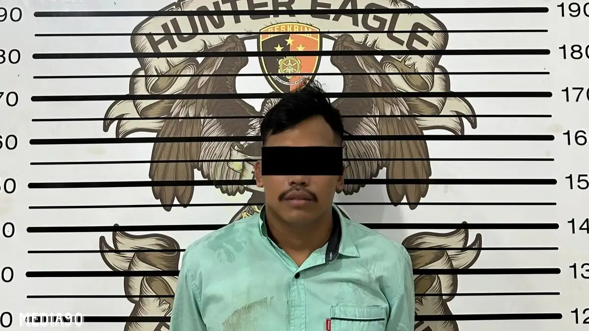 Bobol 10 Minimarket di Bandar Lampung, Pria ini Ditangkap Polisi Usai Keluar Penjara dari Pringsewu