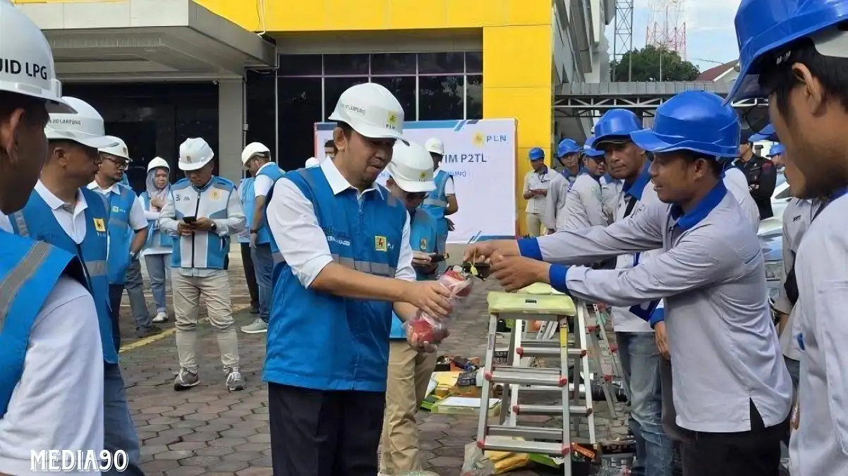 Cegah Kebakaran, PLN Lampung Rutin Cek kWh Meter Pelanggan Jelang Iduladha 2024