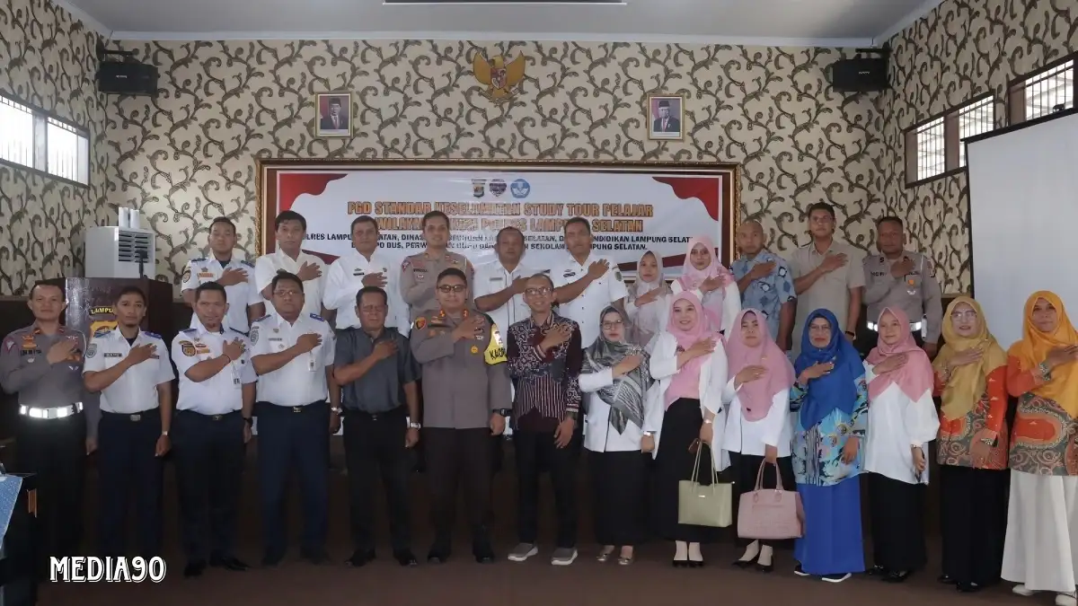 Cegah Kecelakaan, Bus Studi Tour Pelajar Lampung Selatan Wajib Cek Kelayakan di Polres dan Dinas Perhubungan