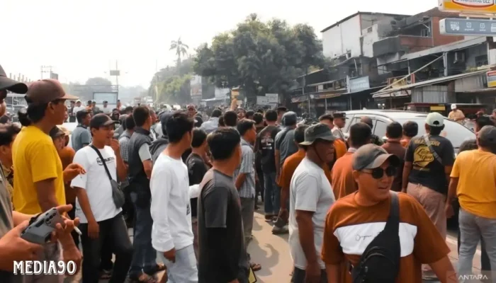 Blokade Pengurus Truk Tutup Akses ke Pelabuhan Bakauheni: Dermaga dan Kapal Dilarang Masuk
