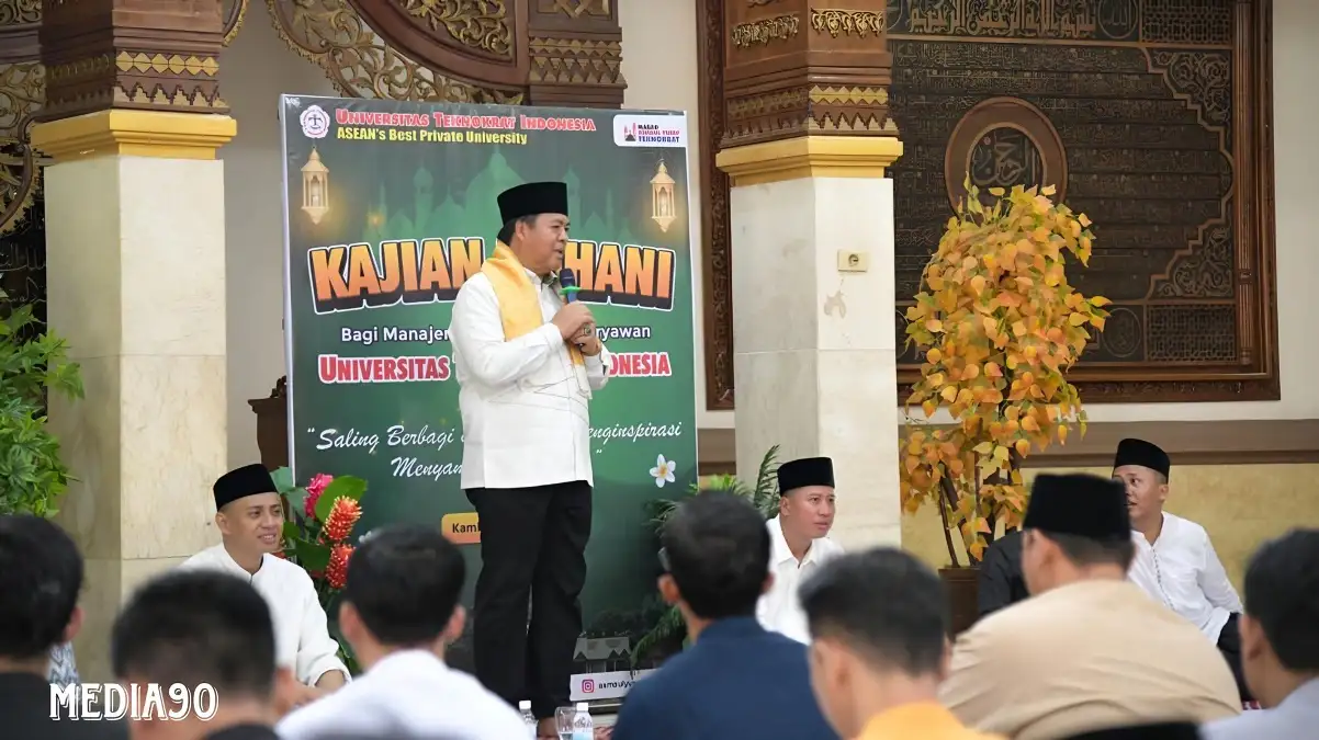 Dosen dan Mahasiswa Universitas Teknokrat Indonesia Ikuti Kajian Rohani Sambut Iduladha