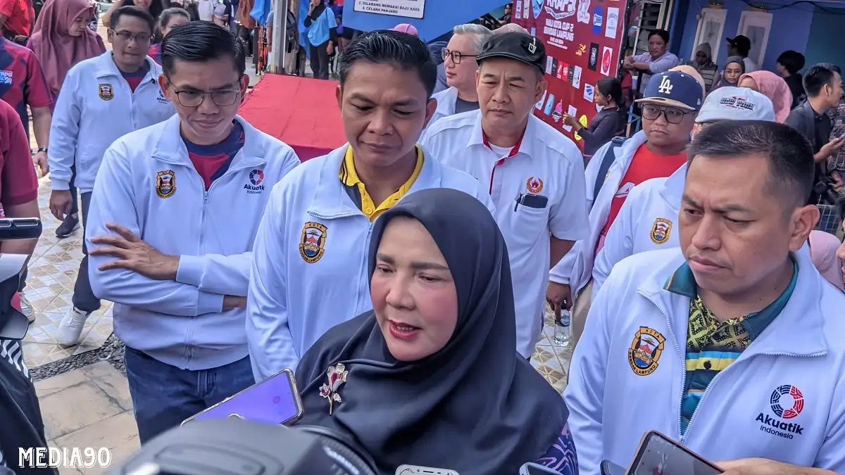 Dukung Prestasi Atlet, Wali Kota Bandar Lampung Bakal Bangun Lima Kolam Renang Berstandar Internasional di Kemiling
