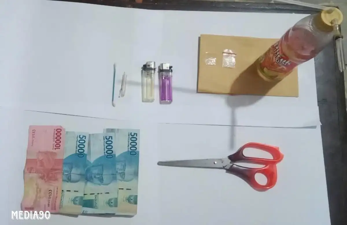 Empat Buruh Pesta Narkoba Dibekuk di Lamteng