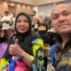 Eva Dwiana - Rezki Duduk dan Foto Bareng di Ramah Tamah Demokrat, Sinyal Koalisi di Pilkada Bandar Lampung