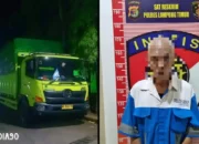 Polres Lampung Timur Berhasil Menyergap Sopir Asal Bandar Lampung yang Gelapkan Truk dan Muatan Bumbu Senilai Rp1 Miliar