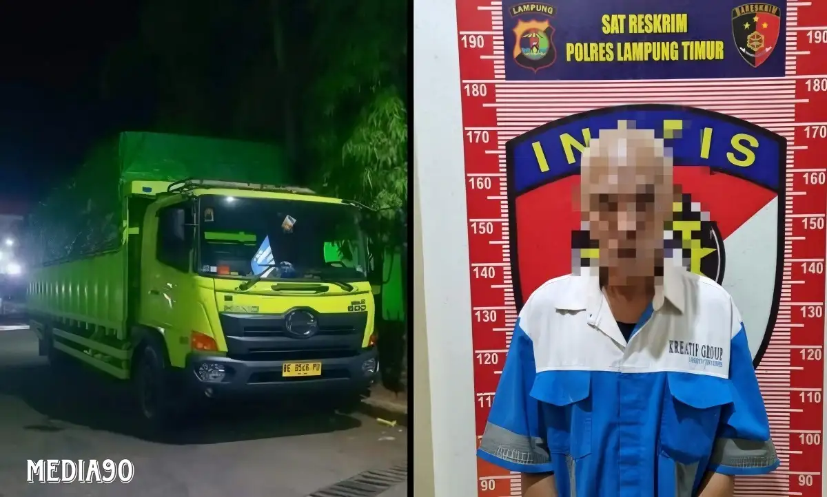 Gelapkan Truk dan Muatan Bumbu Rp1 Miliar, Polres Lampung Timur Tangkap Sopir Asal Bandar Lampung ini
