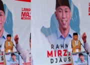 Deklarasi Relawan Gerakan Cinta Prabowo untuk Rahmat Mirzani Djausal di Lampung Timur