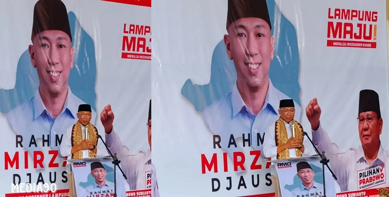 Gerakan Cinta Prabowo Deklarasikan Relawan untuk Pemenangan Rahmat Mirzani Djausal di Lampung Timur