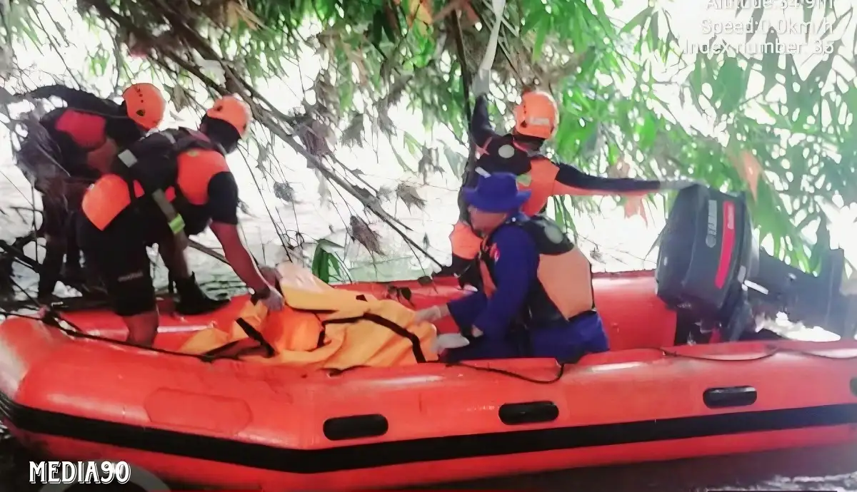 Hilang Terjatuh di Sungai Way Semaka Tanggamus, Nenek Painah Ditemukan Meninggal