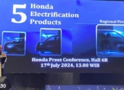 Honda Pamerkan Lima Kendaraan Elektrifikasi di GIIAS 2024