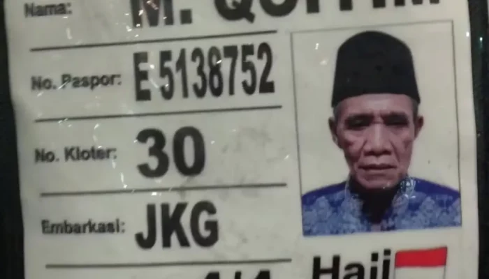 Calon Haji dari Lampung Timur Meninggal Dunia di Tanah Suci