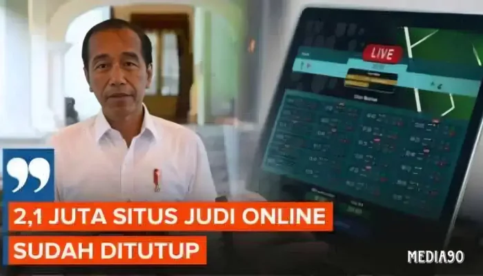 Jokowi: Penutupan 2,1 Juta Situs Judi Online Demi Penegakan Hukum