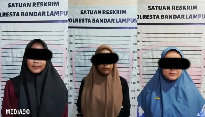 Polisi Tangkap Tiga Wanita di Bandar Lampung karena Jual Anak di Bawah Umur