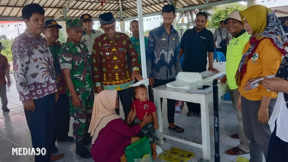 Kampung Bumi Sentosa Tulang Bawang Jadi Lokasi Pertama Intervensi Pencegahan Stunting di Lampung