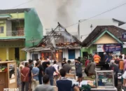 Rumah di Gedongtataan Terbakar Akibat Diduga Konsleting Listrik