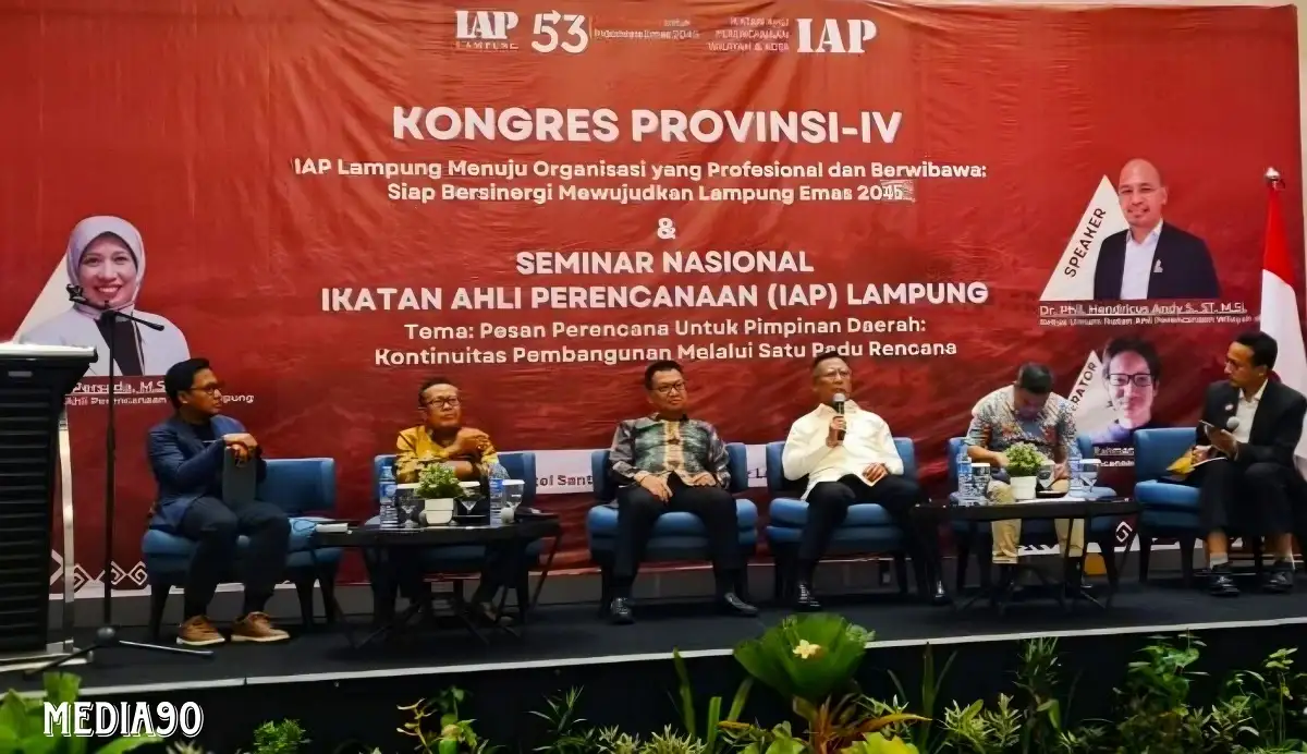 Kongres IAP IV Lampung, Ahli Perencanaan Serukan Empat Poin ini ke Pimpinan dan Calon Kepala Daerah